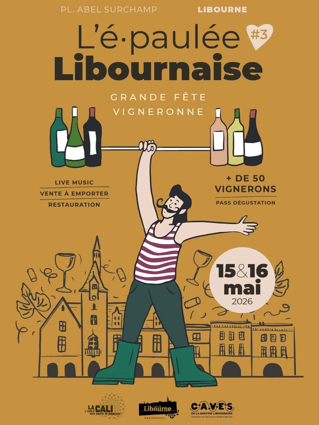 L'é.paulée Libournaise - Grande fête vigneronne