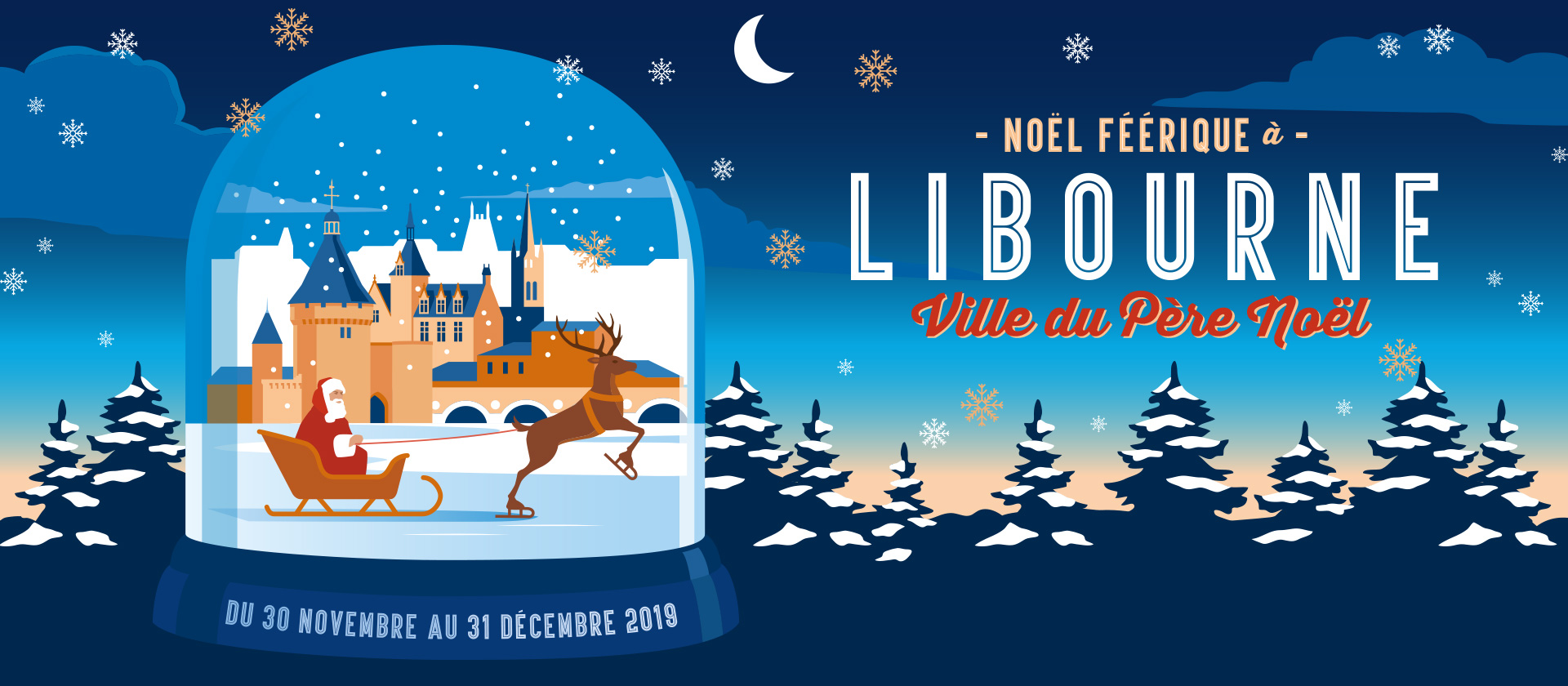 Un Noël Féérique à Libourne Ville Du Père Noël Ville De