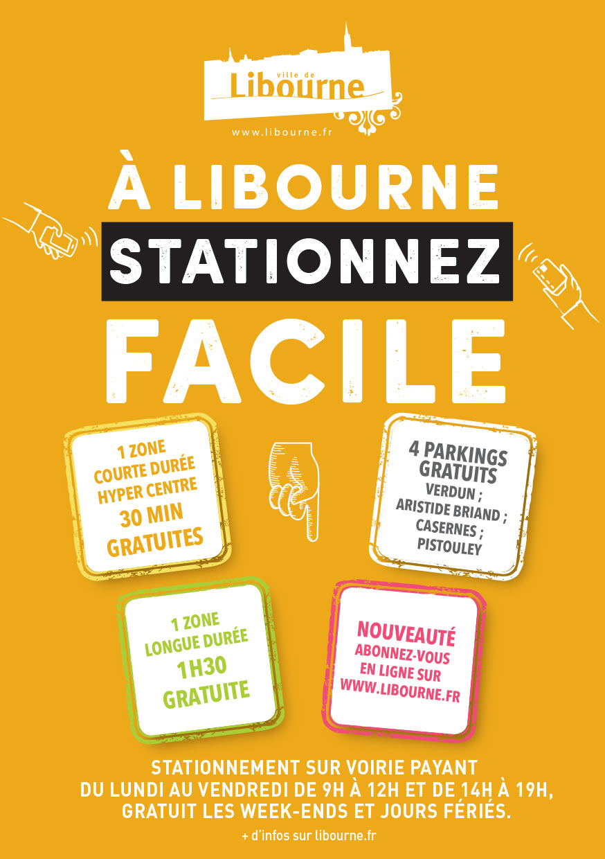 Document de présentation du stationnement payant à Libourne